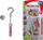 Dübel universal Fischer DUOPOWER 10x50mm me grep të rrumbullakët, set 2 copë