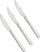 Set thika darke KingHoff KH-1445, 3 copë, çelik inox, me shkëlqim