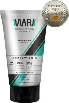 Xhel pastrues fytyre WARS Opuntia Aloe Vera, 150ml, për lëkurë të ndjeshme