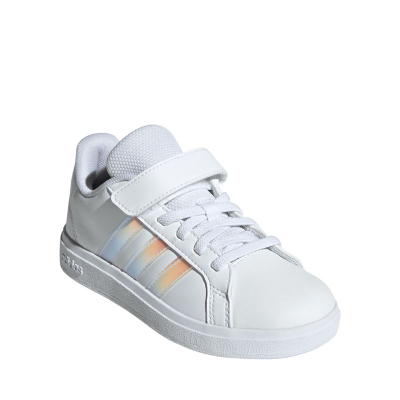 Atlete për kalamaj Adidas Grand Court 2.0, shollë gome, lidhëse elastike