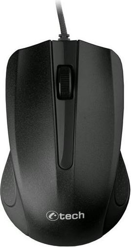 Maus C-Tech WM-01BK, me kabllo, USB, i zi