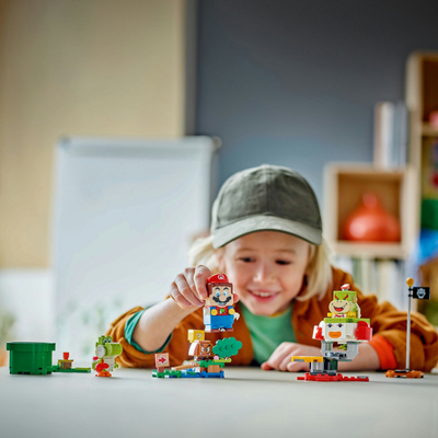 Сет игри LEGO Super Mario Adventures with Interactive Mario, интерактивен, со електронска фигура, разновидни бои