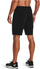 Шорцеви за мажи Under Armour Project Rock Terry, широка кројка, за теретана, црни
