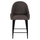Stol mesatar 55x62x105Hcm (HM8586.01), gri/ zezë