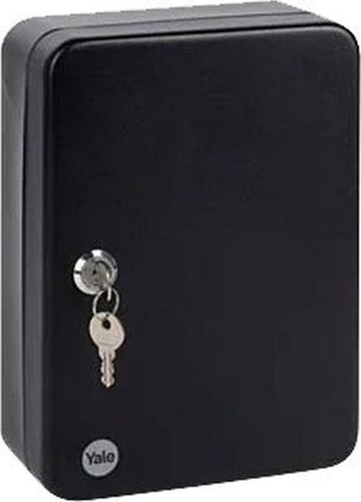 Кабинет за клучеви Yale YKB/540/BB2, 46 куки, метален, црн