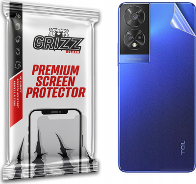 Заштитен филм Grizz SatinSkin за задна страна TCL 50 XE, флексибилен, проѕирен