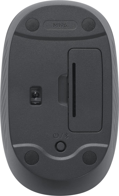 Maus Bluetooth Logitech M196, optik, pa kabllo, grafit