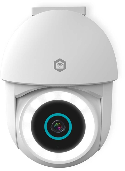 Kamerë sigurie Nedis Smart Wi-Fi, 3MP 1296p, me rrotullim pan/tilt, e bardhë