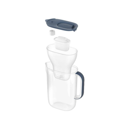 Filtri për ujë Brita Essential XL, 3.5L, 3 filtra Maxtra Pro, i kaltër i errët