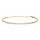 Byzylyk për femra Daniel Wellington Classic Tennis DW00400387, i artë rozë