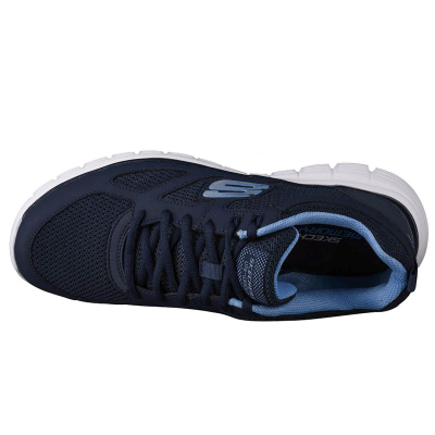 Atlete për burra Skechers Burns Agoura, Memory Foam, blu