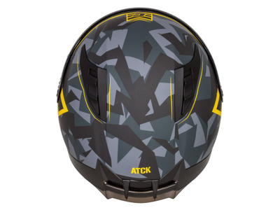 Helmeta moto Cassida Aero ATCK, full-face, grey camo