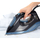 Hekur me avull Black&amp;Decker BXIR2801E, 2800W, taban qeramik, i kaltër