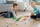 Друштвена игра BS Toys Тик Так То, за внатре и надвор, со вреќички X O, повеќебојна