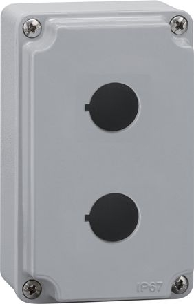 Mbulesë për kutitë e kontrollit Lovato Electric, e hirtë