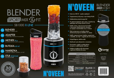 Blender Noveen (SB1000), i zi
