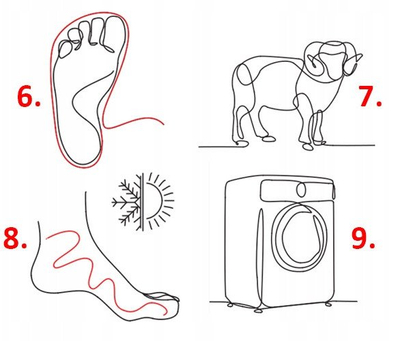 Këpucë minimaliste Brubeck Barefoot për goca, me qafë, me lesh merino, gri