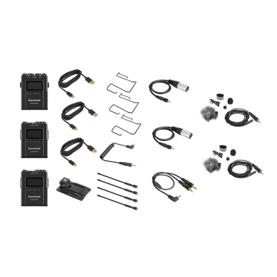 Mikrofon pa tela Saramonic UWMIC9S Kit2