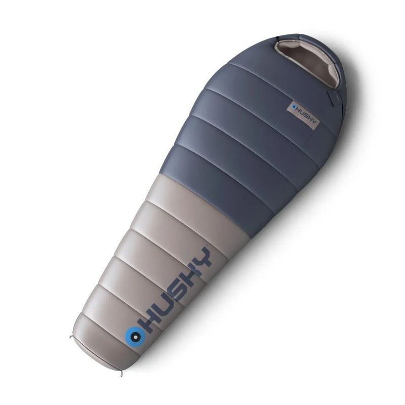 Thes fjetjeje me pupla Husky DOPY, -25°C, 85 x 220 cm, blu gri