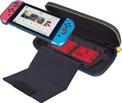 Etui për konzolë BigBen Switch Case Mario Maker, me qëndrim Viewing Stand, shumëngjyrësh