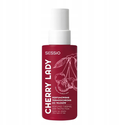 Spray mbrojtës termik për flokë Siessio Cherry Lady, i parfumuar, 75ml