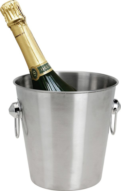 Kovë akulli Excellent Houseware, çelik inoks, 4.6L, argjendtë