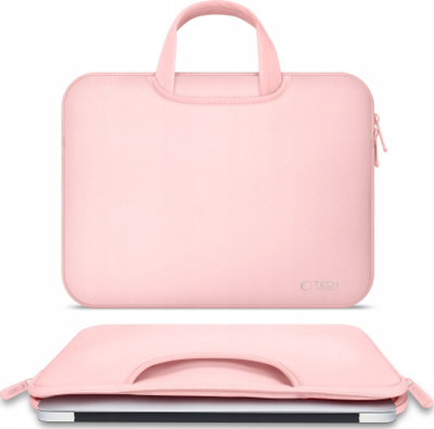 Çantë laptopi Tech-Protect Neopren Bag, 13-14", Dusty Rose