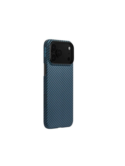 Mbulesë telefoni PITAKA Ultra Slim, për iPhone 17 Pro Max, me MagSafe, blu gri