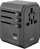 Karikues muri Uniq UNIQ137, 2x USB A, 1x USB C, 3A, gri