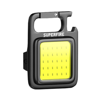 Elektrik dore Superfire MX16, 600 lm, 500 mAh, i zi