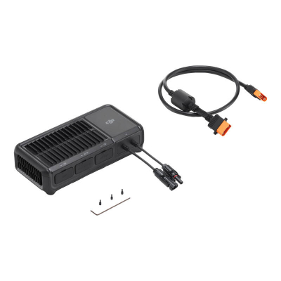 Karikues makinë dhe solar DJI Power, 1.8 kW, 12/24 V, i zi