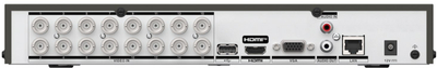 ДВР рекордер Hikvision iDS-7216HUHI-M1/T, 5 во 1, 16 канали, црн