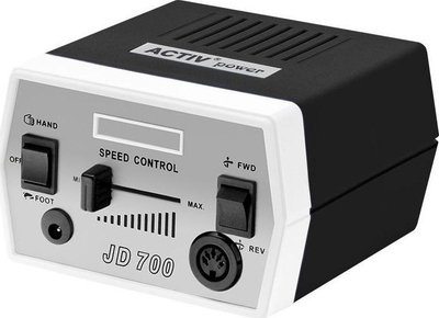 Freza për thonj Activeshop ACTIV POWER JD700, 30000 rpm, me pedale, e zezë
