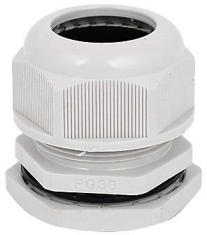 Kalote kabllo PG36mm, për kutia elektrike, gri