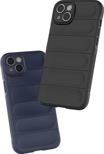 Mbrojtëse telefoni Hurtel Magic Shield Case për iPhone 14 Plus, e butë, kundër goditjeve, ngjyrë burgundy
