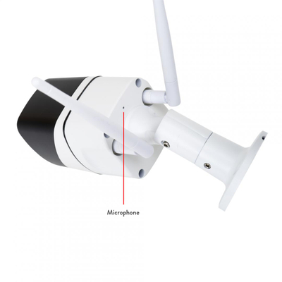 Kamerë sigurie PNI IP649, 2MP 1080p, WiFi, e bardhë