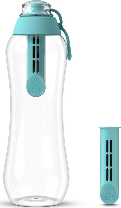 Shishe uji sportive Dafi Sport, 0.5L, me filtër karboni, mente