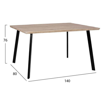 Set tavolina me karrige 5-pjesësh  HM11038, zezë