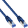 Kabllo rrjeti InLine Patch Cat.6A, S/FTP, 2m, blu