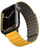 Ремен Uniq Revix Reversible за Apple Watch, 42/44/45/49mm, силикон, маслинасто жолта и каки