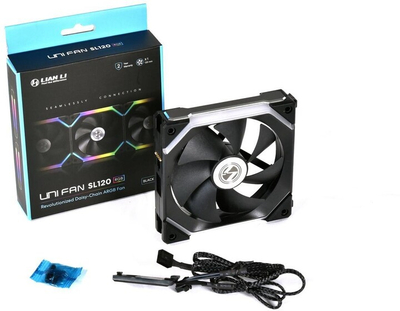 Ventilator LIAN-LI UNI FAN SL120 ARGB PWM, 120mm, i zi 