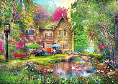 Puzzle Trefl Forest Haven, 1000 copa, peizazh pylli, shumëngjyrësh