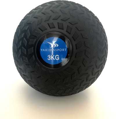 Top slam YakimaSport PRO, 3kg, gome antirrëshqitëse, i zi
