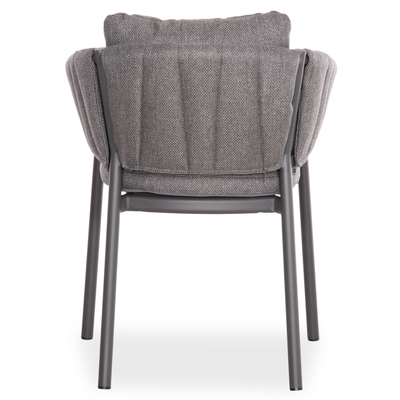 Karrige ngrënieje Shanks 62x60x75-80Hcm (HM6207.01), gri