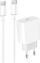 Karikues Denmen DC06 1x USB-C 2.2 A (29978), i bardhë