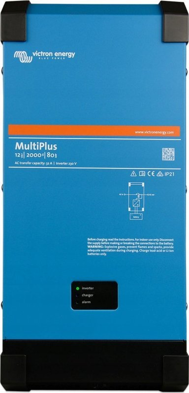 Inverter-karikues Victron MultiPlus 12V 500VA 230V VE.Bus, IP21, blu