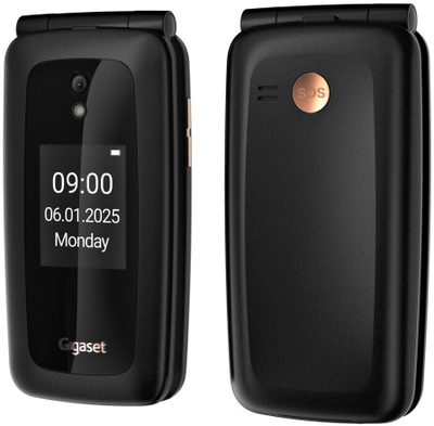 Telefoni flip Gigaset GL795, 4G LTE, buton SOS, i zi