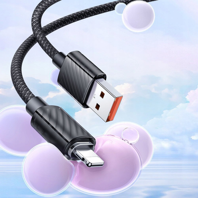 Kabllo karikimi Mcdodo CA-3640, USB-A në Lightning, 1.2m, e zezë