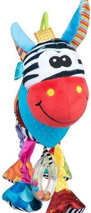 Lodër varëse për bebe Playgro Donkey Dave, me zhurmë, shumëngjyrëshe