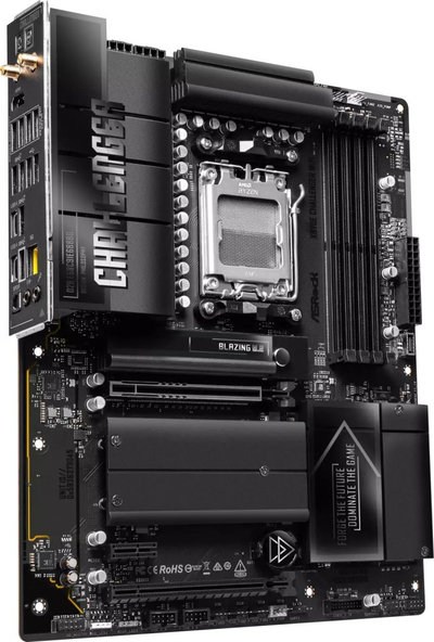 Pllaka amë ASRock X870E Challenger WiFi, AM5, DDR5, ATX, e zezë